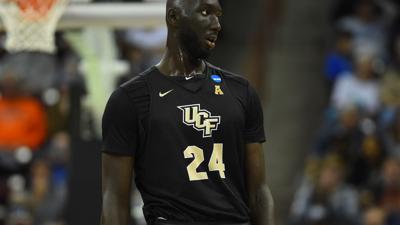 Tacko Fall, 7-foot-6 center, leads UCF to victory over VCU