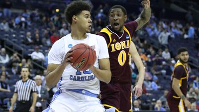 Top-seed North Carolina overcomes slow start, rips Iona