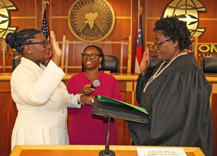 Reaves Sworn In As County Commissioner