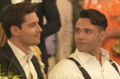 Ronen Rubinstein & Rafael Silva on Tarlos Wedding on '9-1-1: Lone Star'