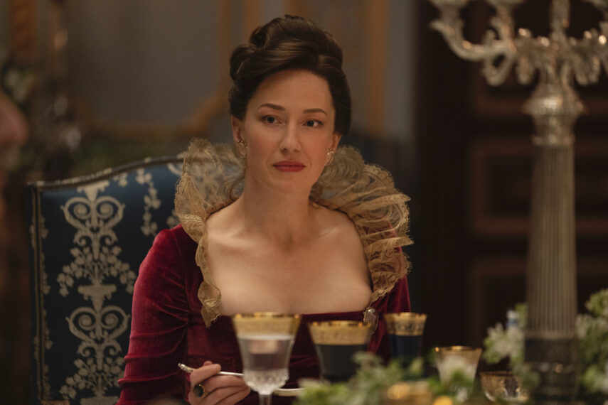 Carrie Coon as Bertha Russell in 'The Gilded Age'